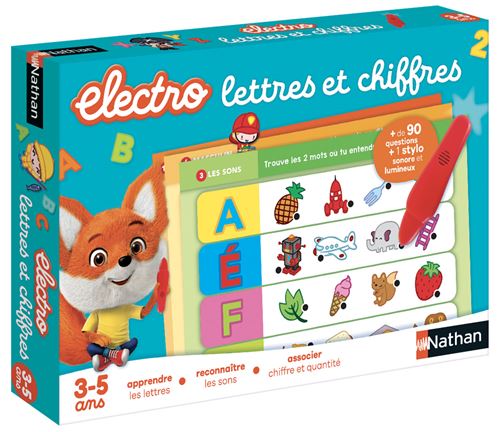 Jeu éducatif Nathan Lettres et Chiffres État correct - N/A reconditionné disponible sur Fnac