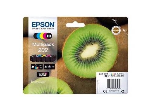 Cartouche D'encre Couleur + 202 Série Kiwi Epson Le Pack De Cartouches D'encre - vue 5