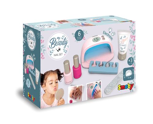 Set de Manucure Enfant Smoby 320149 – My Beauty Nail Set avec Lampe UV - vue 8