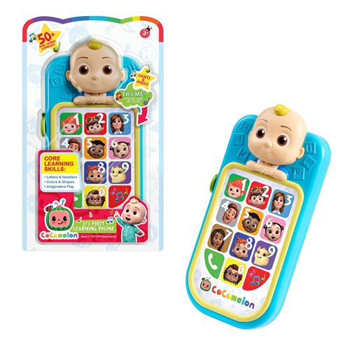 Jeu éducatif et électronique CoComelon J.J J’apprends avec mon premier téléphone