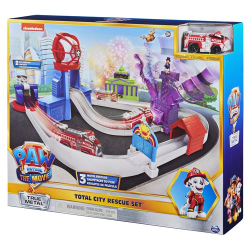 Garage Paw Patrol City Rescue Playset True Metal Pat&rsquo;Patrouille