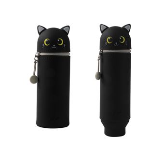 Trousse en silicone Itotal Cat Noir - Trousse fourre tout et