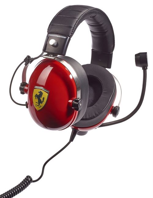 Micro-casque Gaming Thrustmaster T.Racing Scuderia Ferrari Edition