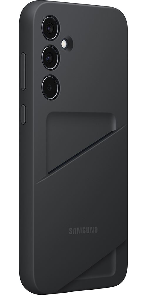Coque souple Ultra fine avec porte-carte pour Samsung Galaxy A35 5G Noir