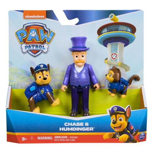 Figurines Paw Patrol Pat’Patrouille Hero Pups Chase & Humdinger