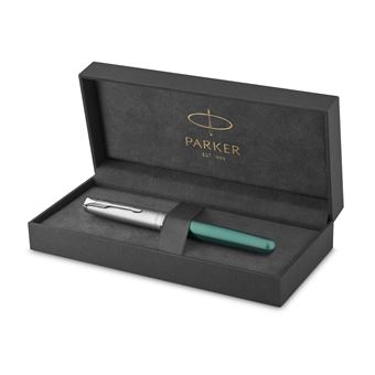 PARKER Sonnet Essentiel Stylo plume, Vert, Plume moyenne, encre noire, Coffret cadeau