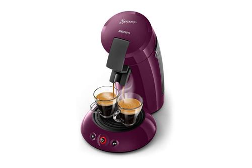 Cafetière à dosette Philips Senseo Viva Café HD6553/41 1450 W Aubergine
