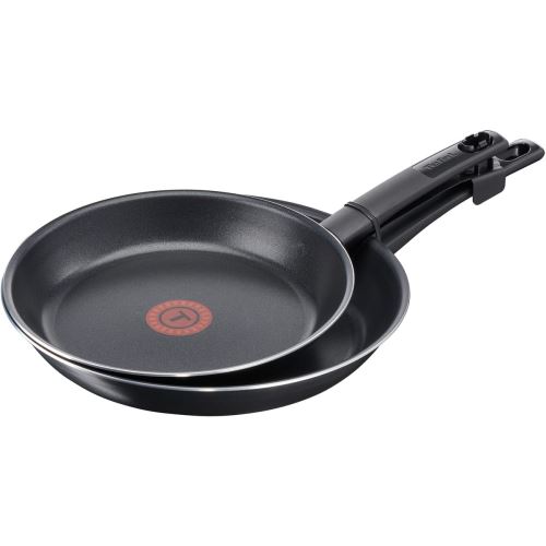 Lot de 2 poêles 24/28 cm First Cook Tefal Noir