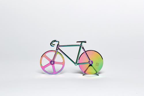 Coupe-pizza Doiy Fixie Irisé