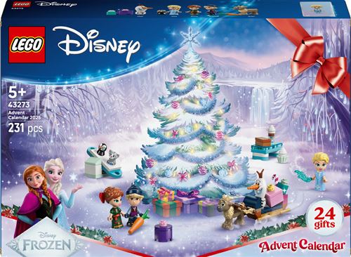 Lego Disney Lego® Disney Princess 43273 Le Calendrier De L’Avent 2025
