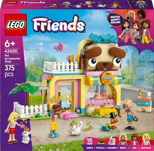 Lego Friends Lego® Friends 42650 Boutique D’Accessoires Pour Animaux De Compagnie