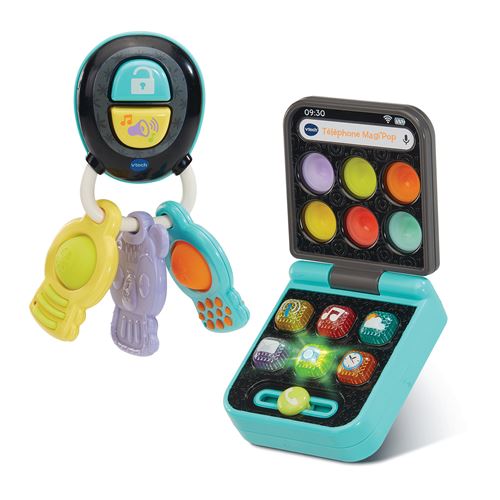 Coffret clefs + Telephone magi pop - vue 3