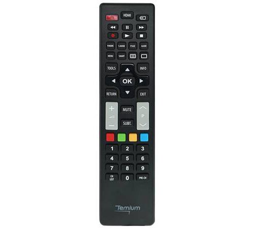 Télécommande de remplacement Temium pour TV Sony Noir
