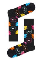 Chaussettes hautes et mi-bas Happy Socks Chat Taille 36-40