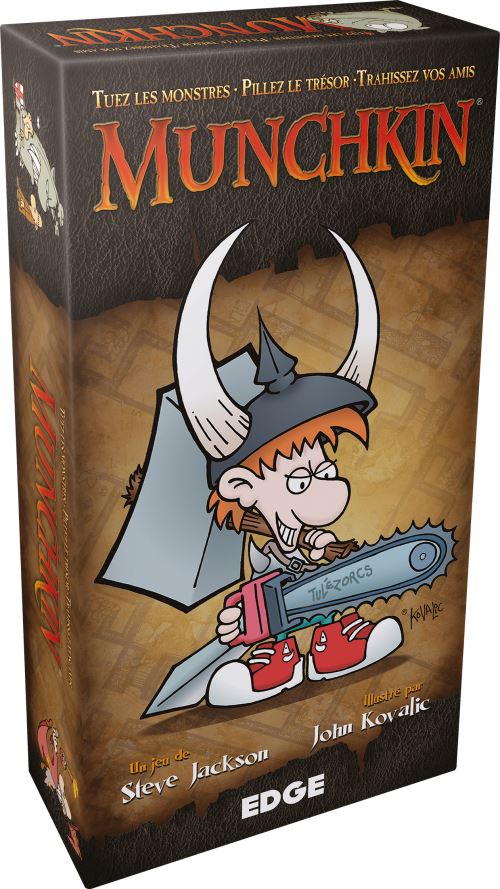 Acheter Jeu de stratégie Asmodée Munchkin État correct - 13,00 € Jeu de stratégie Asmodée Munchkin État correct - Asmodee reconditionné disponible sur Fnac