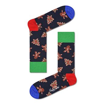 Chaussettes hautes et mi-bas Happy Socks Gingerbread Cookies Taille 36-40