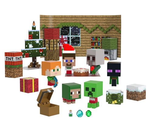 Figurines Mattel Calendrier de l'avent Minecraft - Figurine pour enfant -  Achat & prix