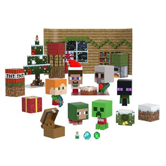 Figurines Mattel Calendrier de l'avent Minecraft