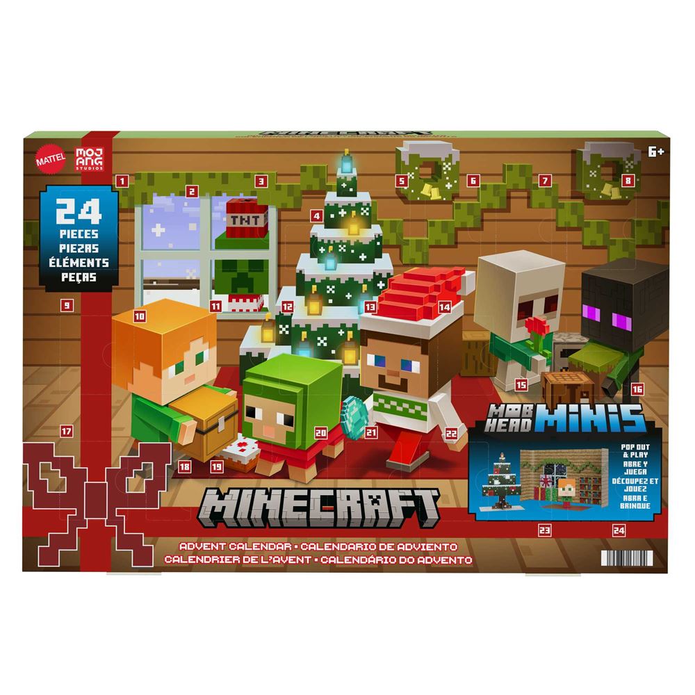 Minecraft : Calendrier de l'avent: 24 petits livres pour attendre Noël - Collectif, Fil, Alexandre - Livres