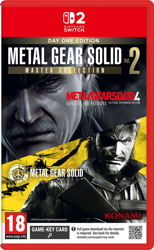 Metal Gear Solid Master Collection Vol. 2 - Day One Edition Nintendo Switch 2
