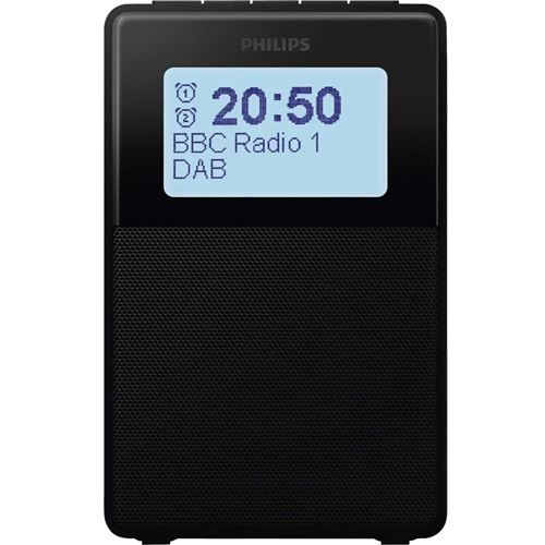 Radio-Réveil Philips Tar5100 Noir