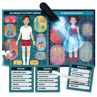 Jeu découverte Headu Le corps humain aux rayons X
