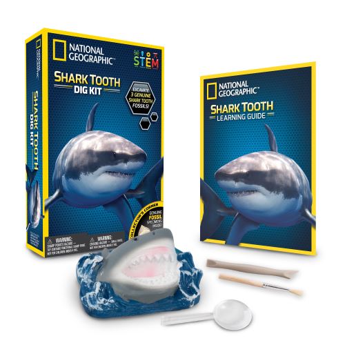 Kit de Fouille National Geographic Dents de Requin