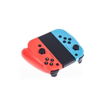 MANETTE TYPE JOY-CON BLEU ROUGE GRIP CABLE RECH. C