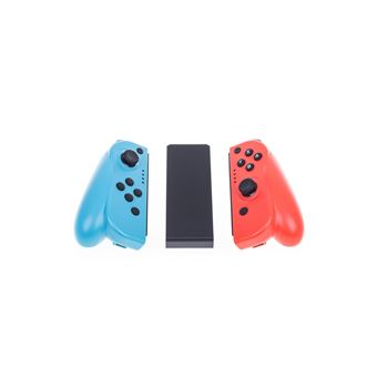 MANETTE TYPE JOY-CON BLEU ROUGE GRIP CABLE RECH. C
