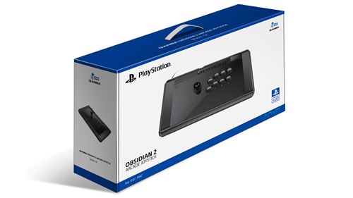 Arcade Joystick Qanba Obsidian 2 pour PS5/PS4/PC Noir et