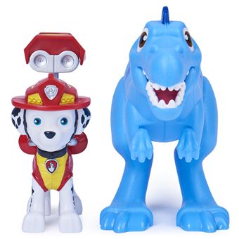 Pack de 2 figurines Paw Patrol Marcus Dino Rescue Solid