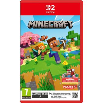 Minecraft Nintendo Switch 2 (comprend Super Mario pack Spécial Mash-Up) - 1
