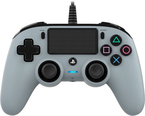 WIRED OFFICIAL CONTROLLER FOR PS4 GREY