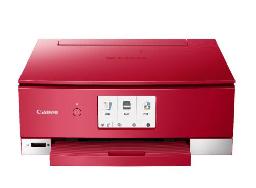 Canon PIXMA TS8352 - Imprimante multifonctions - couleur - jet d'encre - 216 x 297 mm (original) - A4/Legal (support) - jusqu'à 15 ipm (impression) - 200 feuilles - USB 2.0, Bluetooth, Wi-Fi(n) - rouge