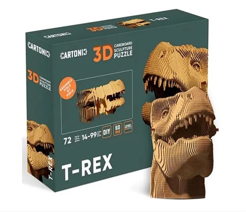 Nature et Découvertes - Puzzle 3D T-Rex - 72 pièces - Jeu de construction - Image 2