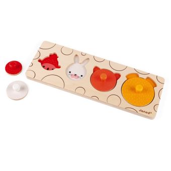 Jeu d'éveil Janod J'apprends les tailles Animaux Domestiques