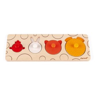 Jeu d'éveil Janod J'apprends les tailles Animaux Domestiques