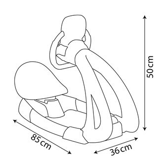 Jeu d'imitation Smoby Simulateur de conduite Spidey