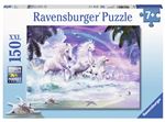 Puzzle 150 pièces XXL Ravensburger Licornes sur la plage