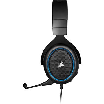 Casque Gaming filaire Corsair HS50 Pro Stéréo Noir et bleu