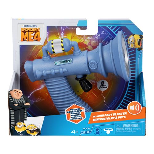 Figurine Moi Moche et Mechant Mini pistolet à prouts Despicable Me 4
