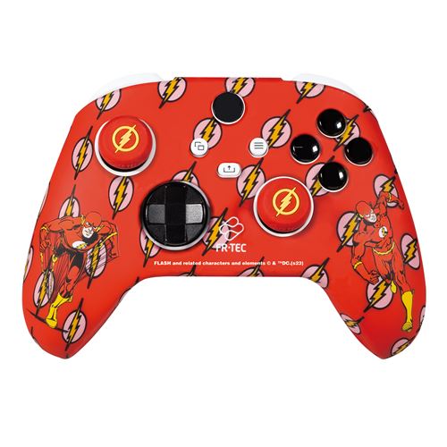 Kit Accessoire personnalisé Just For Games DC Flash pour Xbox Series X et