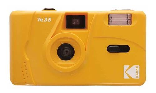 Appareil photo argentique compact 24x36 Kodak M35 Jaune Réutilisable