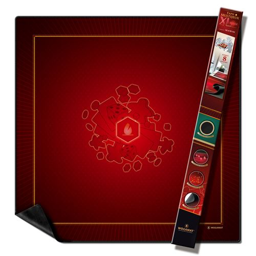 Tapis Multijeux XL Wogamat Taille 3 92 x 92 cm Rouge - Wogamat