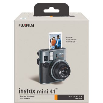 Appareil photo instantané Fujifilm instax mini 41™ Noir