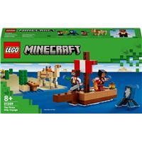 LEGO® Minecraft® 21259 Le voyage du bateau pirate
