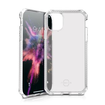 ITSKINS Spectrum Clear - Hintere Abdeckung für Mobiltelefon - Thermoplastisches Polyurethan (TPU) - durchsichtig - für Apple iPhone 11, XR - 1