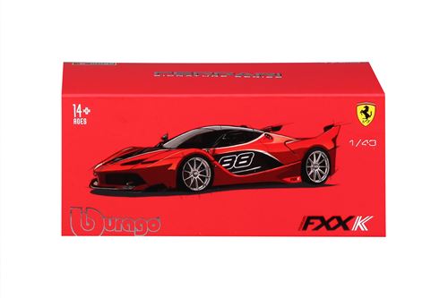 Voiture Bburago Ferrari Signature - Fxxk 1:43 Rouge