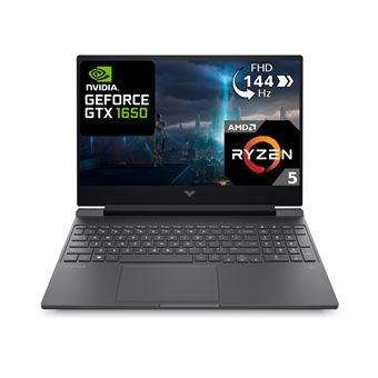 PC Portable Gaming HP Victus 15-FB0200NF 15,6" AMD Ryzen 5 5600H 8 Go RAM 512 Go SSD Argent - 1