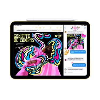 Apple iPad 11" A16 512 Go Jaune Wifi 2025